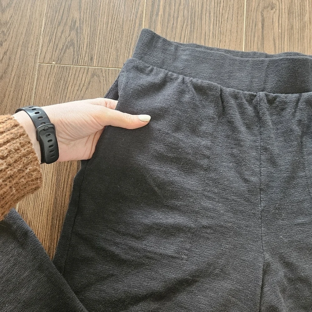 Free People Beach Lounge Pants Black Size Extra Small - Picture 2 of 8